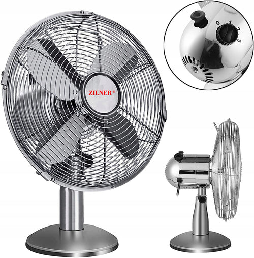 Wentylator stołowy BIURKOWY 16'' metalowa obudowa