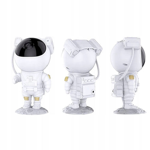 PROJEKTOR GWIAZD ASTRONAUTA Dla Dzieci Lampka Nocna Rzutnik Led Laserowy