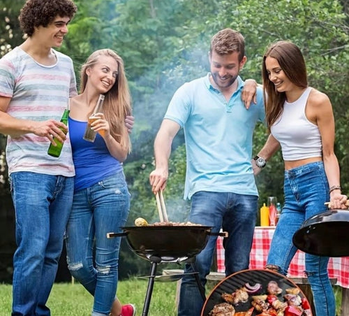 MATA DO GRILLA BBQ 4szt. TEFLON WIELORAZOWA TACKA 33 x 40 cm PIECZENIE